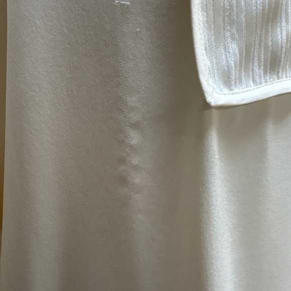 Nili Lotan Silk Tuxedo Blouse -Ivory Luxe - NWT - Picture 5 of 9